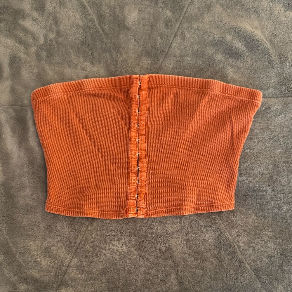 Urban Outfitters Brown/Orange (ish) Crop Top